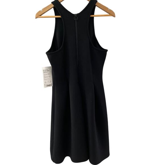 Athleta En Route‎ Luxe Black Stretch Scuba Dress Size Small - Picture 11 of 12